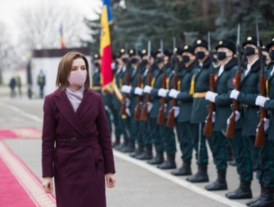 Президент Республики Молдова Майя Санду приняла участие в церемонии делегирования контингента Национальной армии в составе миссии KFOR в Косово