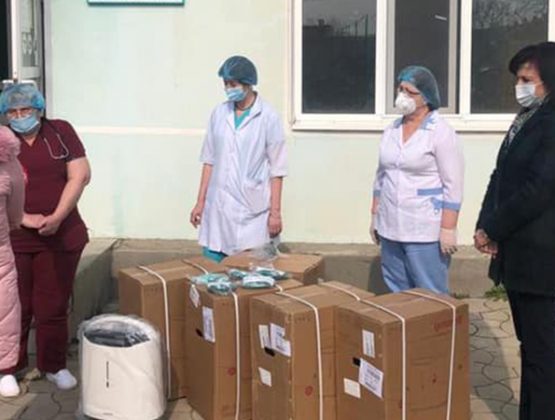 Районная больница Кагула получила пять кислородных концентраторов по инициативе депутата платформы “За Молдову” Елены Бакалу